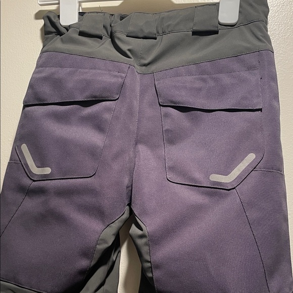 Spyder Charcoal Deep Purple Insulated Snow Pants - Picture 12 of 16